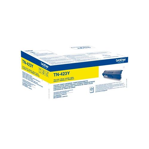 [384010] BROTHER Toner Jaune 4000 pages TN423Y (dont eco-taxe de 0,10 €)