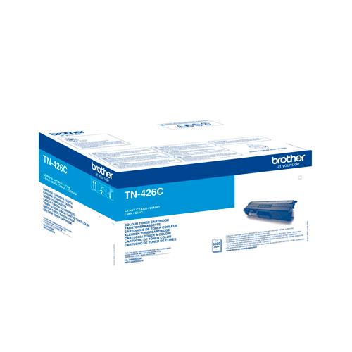 [384012] BROTHER Toner Cyan 6500 pages TN426C (dont eco-taxe de 0,10 €)