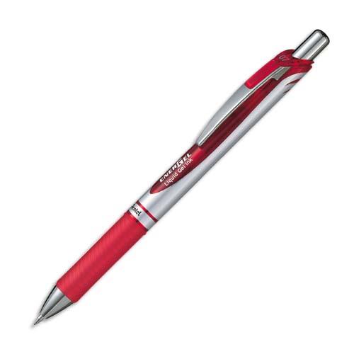 [077577] PENTEL Stylo à bille energel rétractable 0,7 mm Rouge BL77