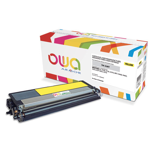 [384119] OWA Toner compatible pour BROTHER Jaune TN-328Y K15453OW