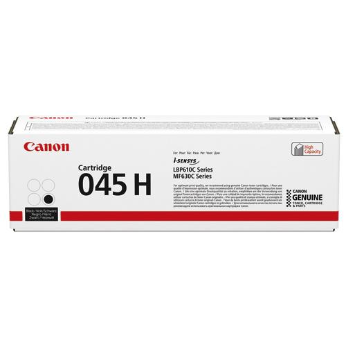 [384793] CANON Cartouche Laser 045H Noir 1246C002 (dont eco-taxe de 0,10 €)