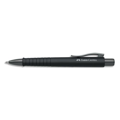 [385083] FABER CASTELL Stylo-bille POLY BALL, pointe XB, encre bleue, corps All Black