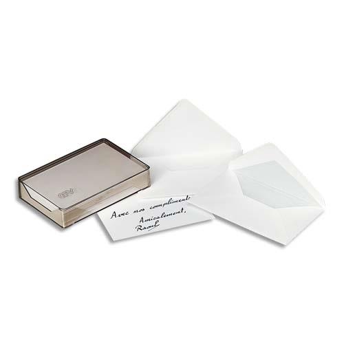 [086607] GPV Boîte de 100 cartes de visite 220 grammes format 82x128 mm