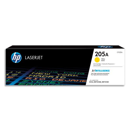 [392402] HP 205A CF532A Toner Jaune Authentique pour HP Color LaserJet Pro M180 / M181 (dont eco-taxe de 0,20 €)