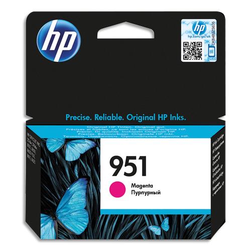 [393609] HP 951 Cartouche d'Encre Magenta Authentique (CN051AE) (dont eco-taxe de 0,02 €)