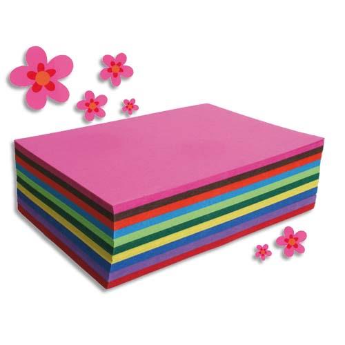[103970] CLAIREFONTAINE Paquet de 250 feuilles Carta format A4 130 g couleurs assorties