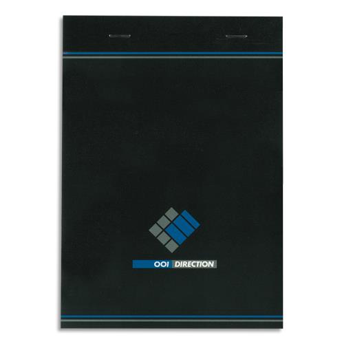 [106937] HAMELIN Bloc bureau 001 format 21 x 29,7 cm (A4) 200 pages quadrillées 5x5 70g. Agrafé en-tête