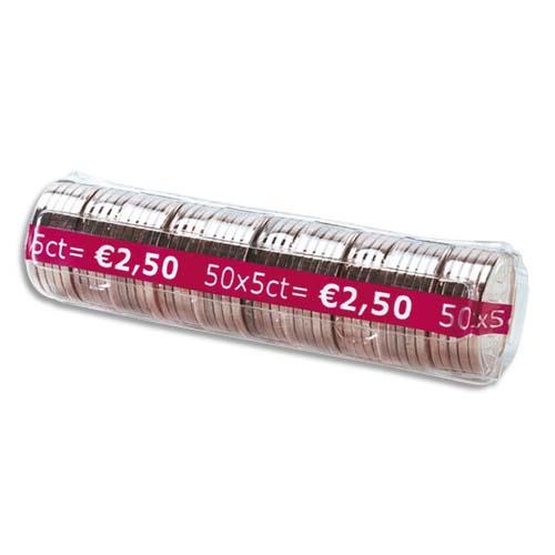 [423285] RESKAL Boîte de 100 étuis à Monnaie The Container pour pièces 0,05 E, contient 50 pièces FA62270