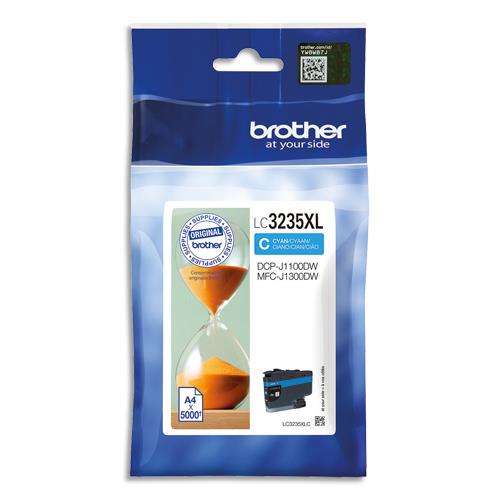 [425926] BROTHER Cartouche Jet d'encre très haute capacité LC3235XLC (dont eco-taxe de 0,02 €)
