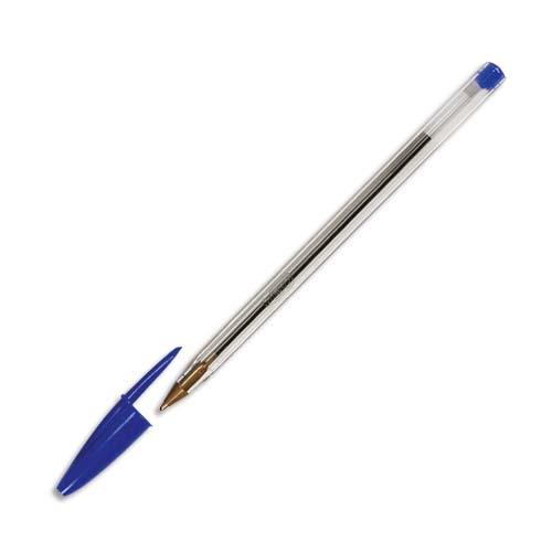 [114770] BIC Cristal Original Stylos-Bille Pointe Moyenne (1,0 mm) - Bleu