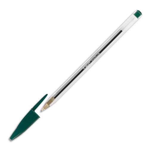 [114819] BIC Cristal Original Ecriture Stylos-Bille Pointe Moyenne (1,0 mm) - Vert