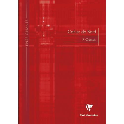 [116267] CLAIREFONTAINE Carnet de notes des professeurs reliure piqûre 21x29,7cm 48 pages