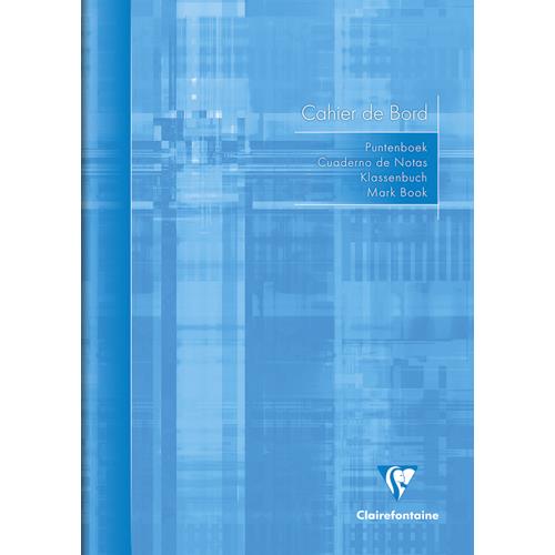 [116356] CLAIREFONTAINE Carnet de notes des professeurs reliure piqûre 21x29,7cm 72 pages