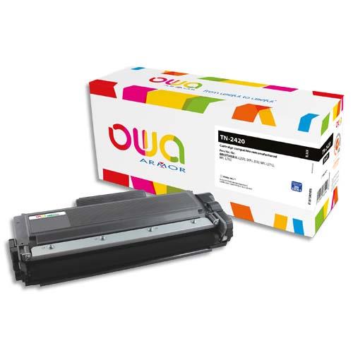 [435251] OWA Toner compatible BROTHER TN2420 Noir K18158OW