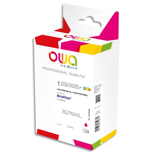[445336] OWA Cartouche jet d'encre compatible M LC3219XL K20782OW