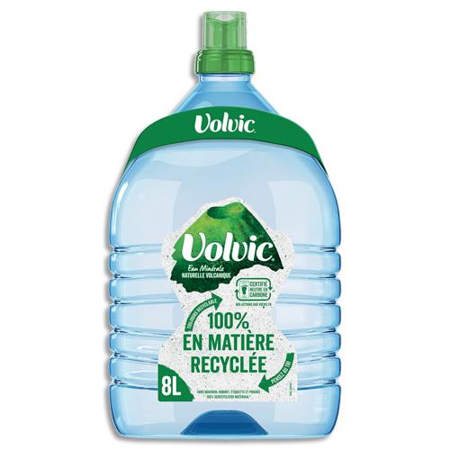 [451519] VOLVIC Bouteille plastique fontaine d'eau 8 litres minérale plate