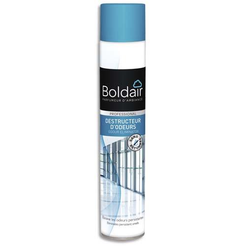 [452345] BOLDAIR Aérosol 500 ml destructeur d'odeurs Neutres pour une superficie de 20 m² Professional