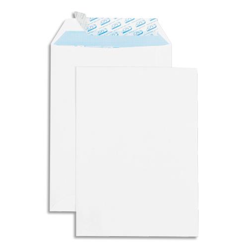 [453510] GPV Boîte de 500 pochettes auto-adhésives vélin Blanc 90g format 176x250 B5