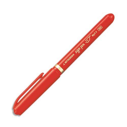 [457393] UNI-BALL Stylo-feutre pointe en nylon largeur de trait 0,8 mm encre à pigments Rouge SIGN PEN MYT7