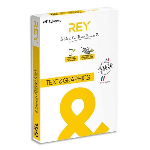 [461362] INAPA Ramette 250 feuilles papier TEXT & GRAPHICS A4 160g CIE 170 haute Blancheur très satiné