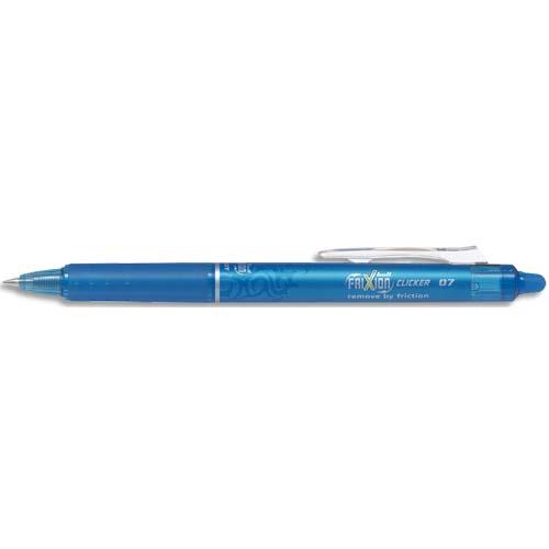 [476608] PILOT Stylo Roller FriXion Clicker rétractable, pointe moyenne Turquoise